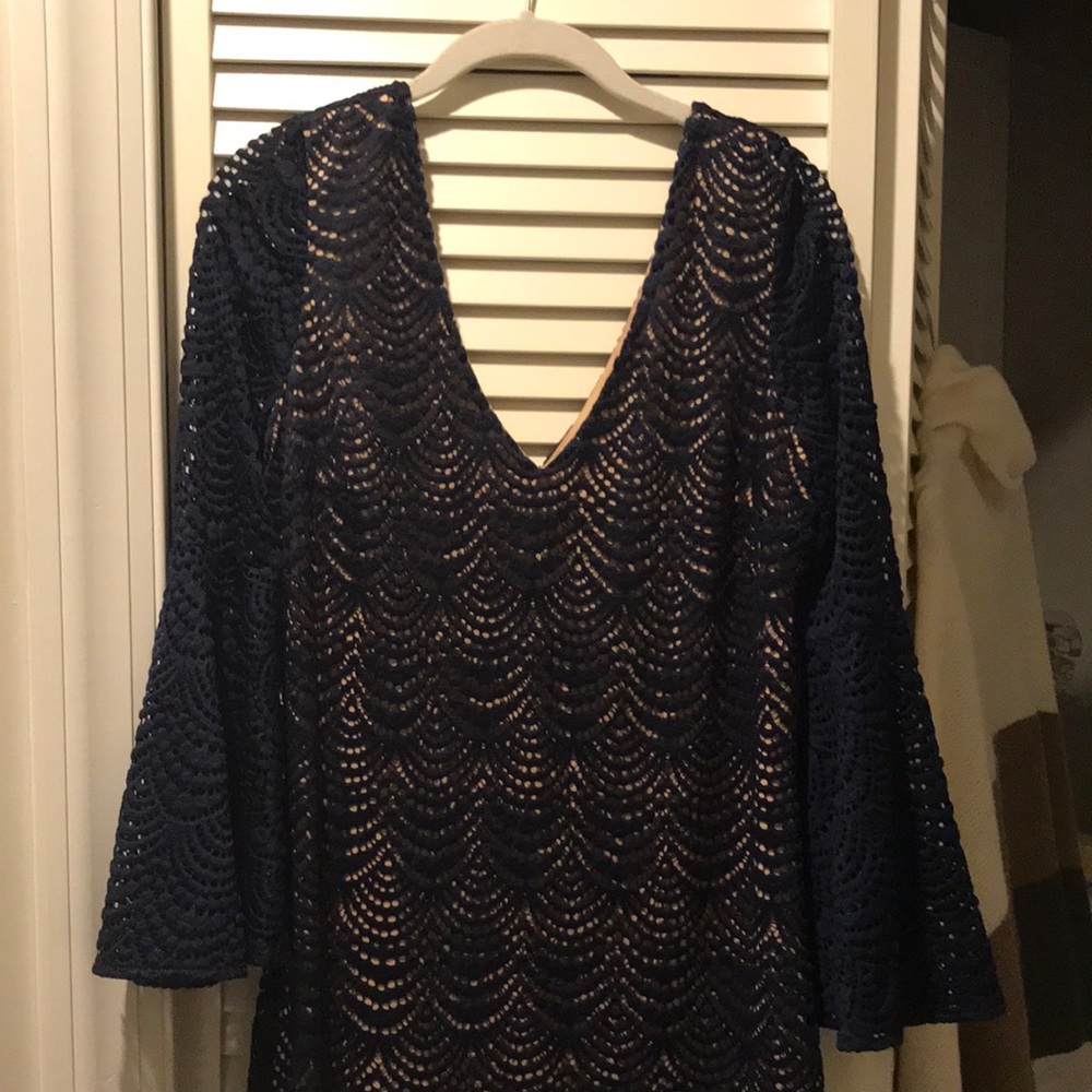 Lilly. Pulitzer navy dress